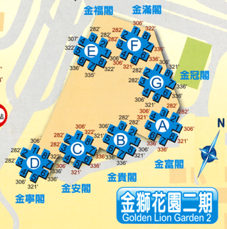 Floor Plan 金獅花園 二期